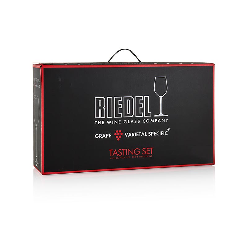 Riedel Veritas Glas - Verkostungs Set 2x Weiß & Rot (5449 / 47), im Geschenkkarton - 4 Stück - Karton