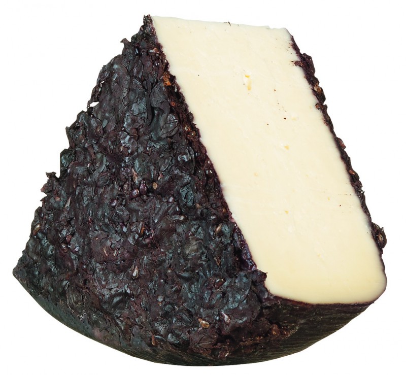 Kuhmilchkäse mit Trester, Testun ubriaco, Castagna - ca. 6 kg - Stück Kuhmilchkäse mit Trester, Testun ubriaco, Castagna - ca. 6 kg - Stück