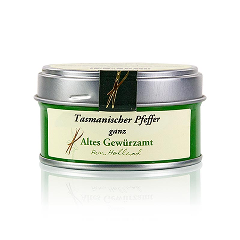 Tasmanischer Pfeffer, ganz, Altes Gewürzamt, Ingo Holland - 25 g - Dose