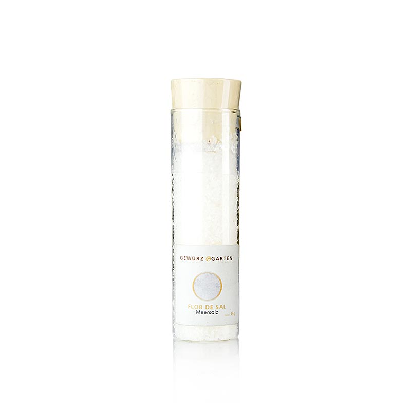 Gewürzgarten Flor de Sal, handgeschöpft - 45 g - Glas Gewürzgarten Flor de Sal, handgeschöpft - 45 g - Glas