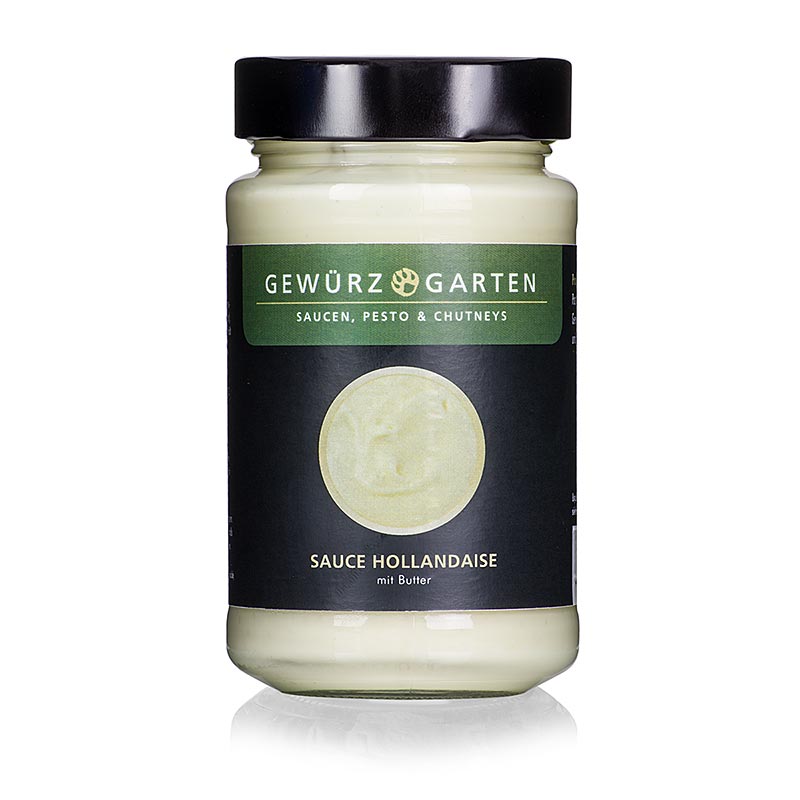 Spice garden sauce hollandaise, with butter, ready to cook - 225 ml - Glass Spice garden sauce hollandaise, with butter, ready to cook - 225 ml - Glass