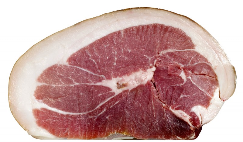 Prosciutto crudo stagionato, affettato, Luftgetrockneter Schinken in Scheiben, 14 Mon., Levi Gregoris - 150 g - Packung