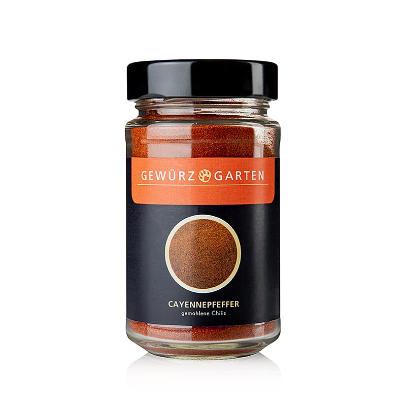 Gewürzgarten Cayenne Pfeffer, gemahlene Chilis - 110 g - Glas