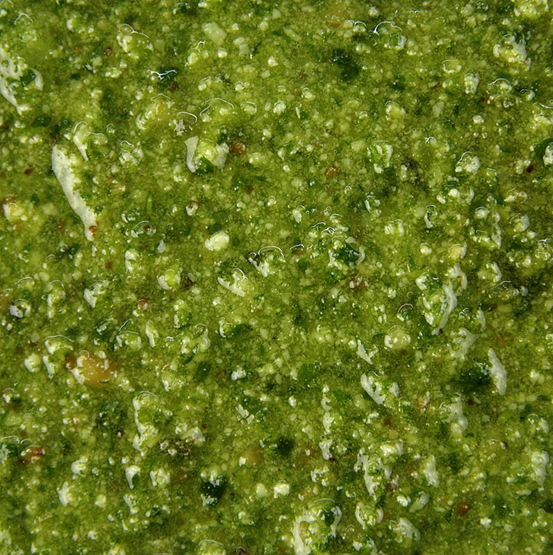Kruidentuin basilicum pesto, met basilicum, pijnboompitten, Grana Padano - 225 ml - Glas