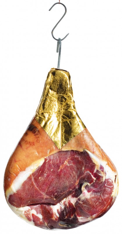 Prosciutto di Parma DOP disossato, biologico, Parmaschinken DOP o. Knochen, Bio, Salumificio Pedrazzoli - ca. 8 kg - Stück