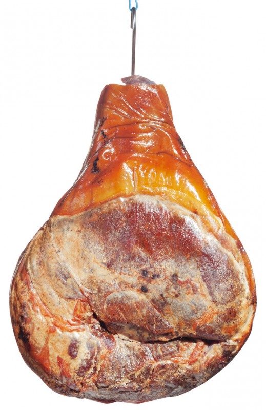 geräucherter Schinken aus dem Savoy o.Kn., Jambon Savoie sans os fume, Pelizzari - ca. 5,5 kg - Stück geräucherter Schinken aus dem Savoy o.Kn., Jambon Savoie sans os fume, Pelizzari - ca. 5,5 kg - Stück