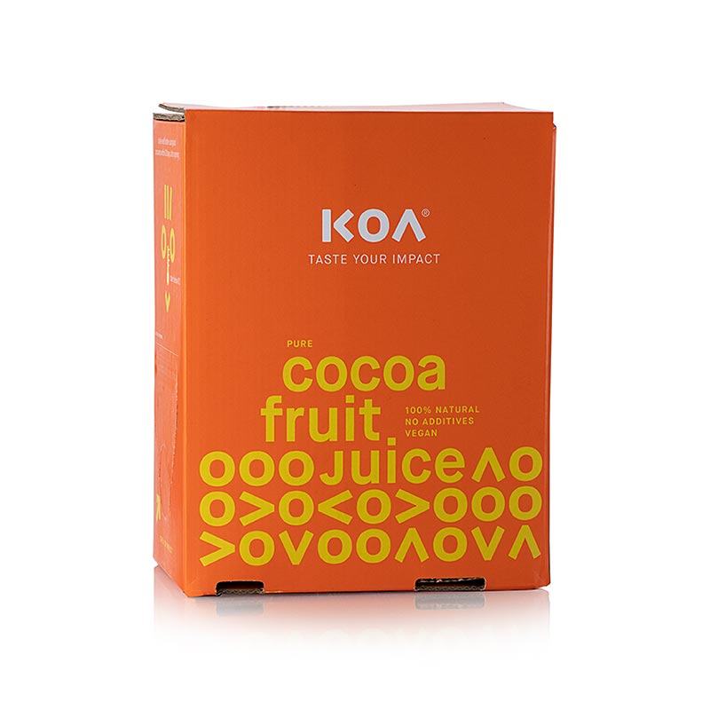 Koa Pure - kakaofrugtjuice - 3L - Taske i æske