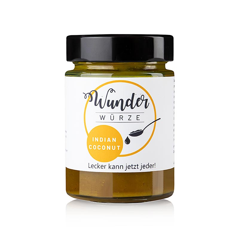 Wunderwürze - Indian Coconut, Marinade, eatventure - 165 g - Glas Wunderwürze - Indian Coconut, Marinade, eatventure - 165 g - Glas