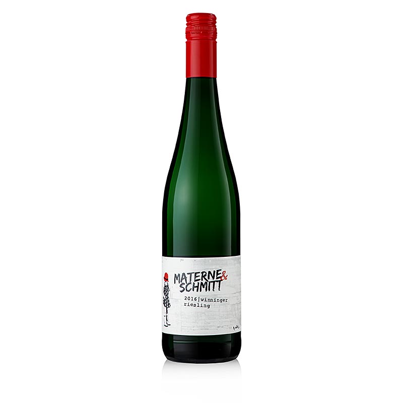 2016er Winninger Riesling, trocken, 11,5% vol., Materne & Schmitt - 750 ml - Flasche