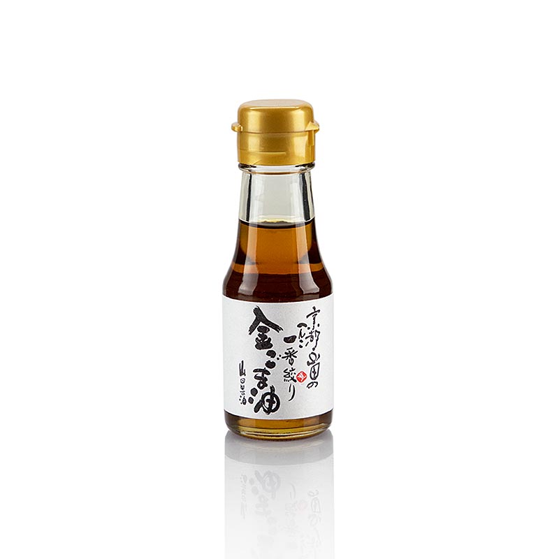 Gylden sesamolie af gylden sesam, ristet, Yamada - 65 ml - flaske