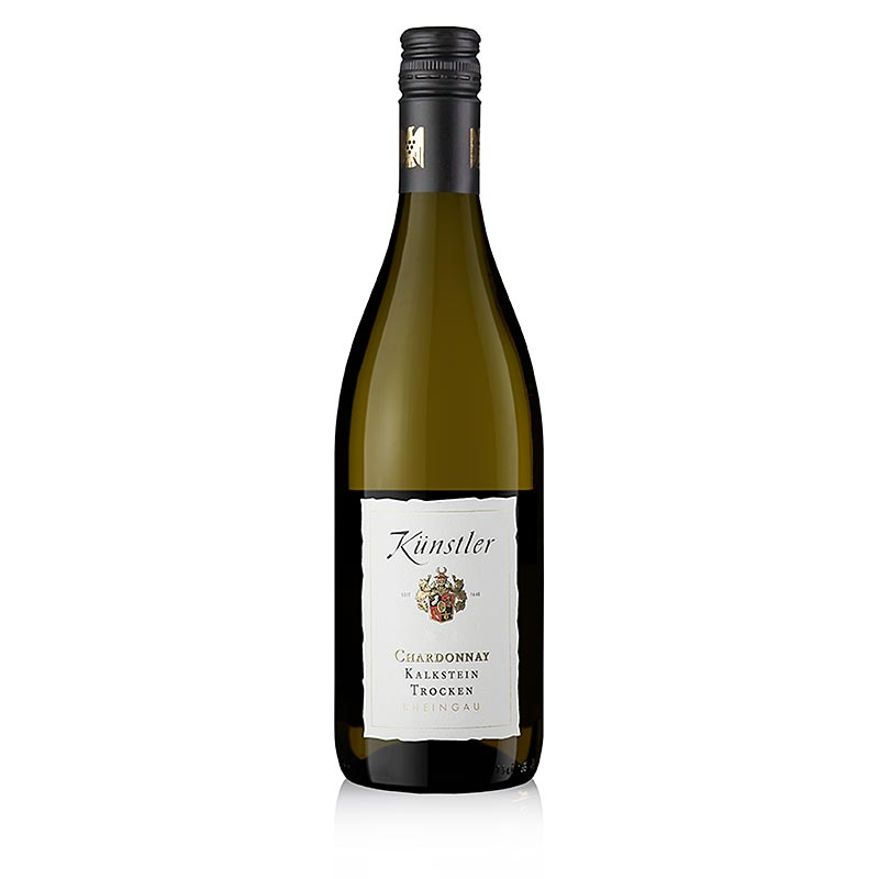 2020er Chardonnay Kalkstein, Barrique, trocken, 13% vol., Künstler - 750 ml - Flasche