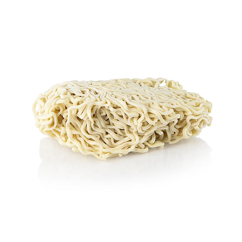 Ramen noodles, thick, flat wavy (corrugated), Kubota Europa - 600g, 5 x 120g - bag