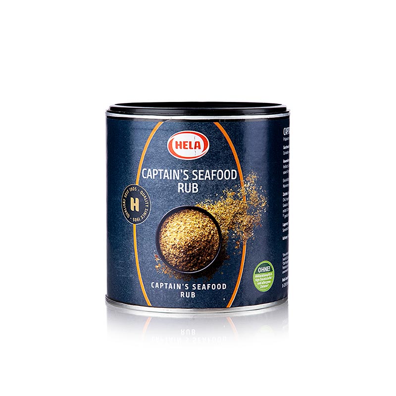 HELA Rub Captain`s Seafood, kruidenbereiding, voor vis en zeevruchten - 400g - aroma doos