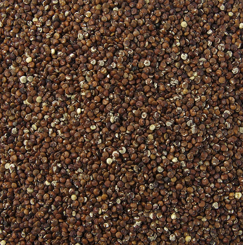 Quinoa, ganz, rot, das Wunderkorn der Inkas, BIO - 1 kg - Beutel
