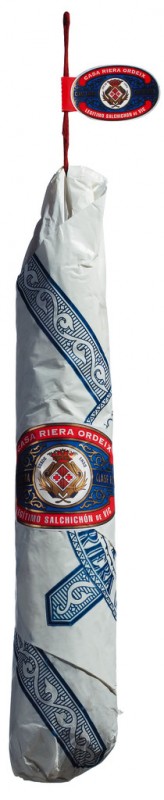Salchichon de Vic IGP, Salami aus Vic IGP, Casa Riera Ordeix - ca. 350 g - Stück Salchichon de Vic IGP, Salami aus Vic IGP, Casa Riera Ordeix - ca. 350 g - Stück