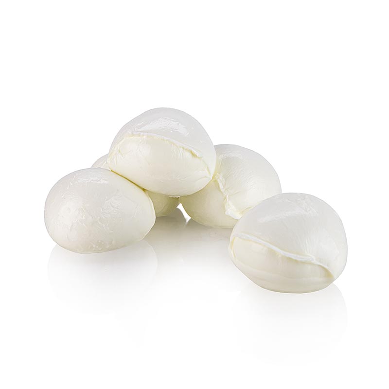 Büffel Mozzarella, Bocconcini (ca. 50g pro Kugel), Campana D.O.P. - 250 g - Beutel