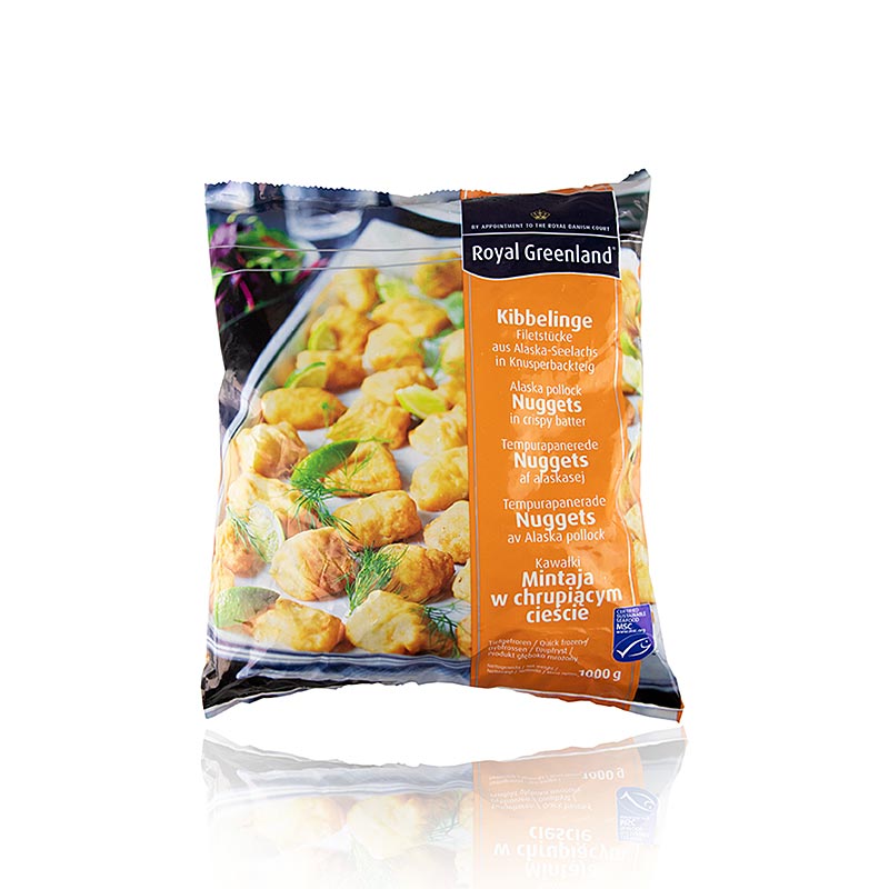 Kibbeling / Fisch Nuggets, 15-30g Stücke, 1kg, Royal Greenland - 1 kg - Beutel Kibbeling / Fisch Nuggets, 15-30g Stücke, 1kg, Royal Greenland - 1 kg - Beutel