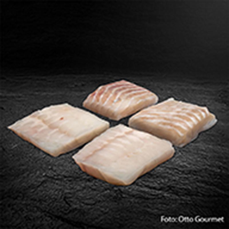 Steinbutt Filets, handfiletiert - 320 g, 4 x 80g - Beutel Steinbutt Filets, handfiletiert - 320 g, 4 x 80g - Beutel