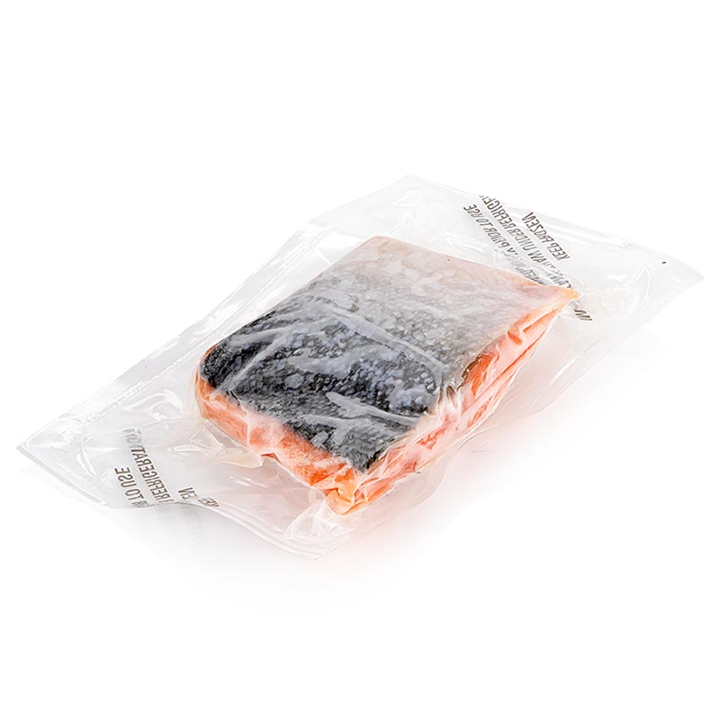 Ora King salmon fillet, with skin - about 150 g - vacuum