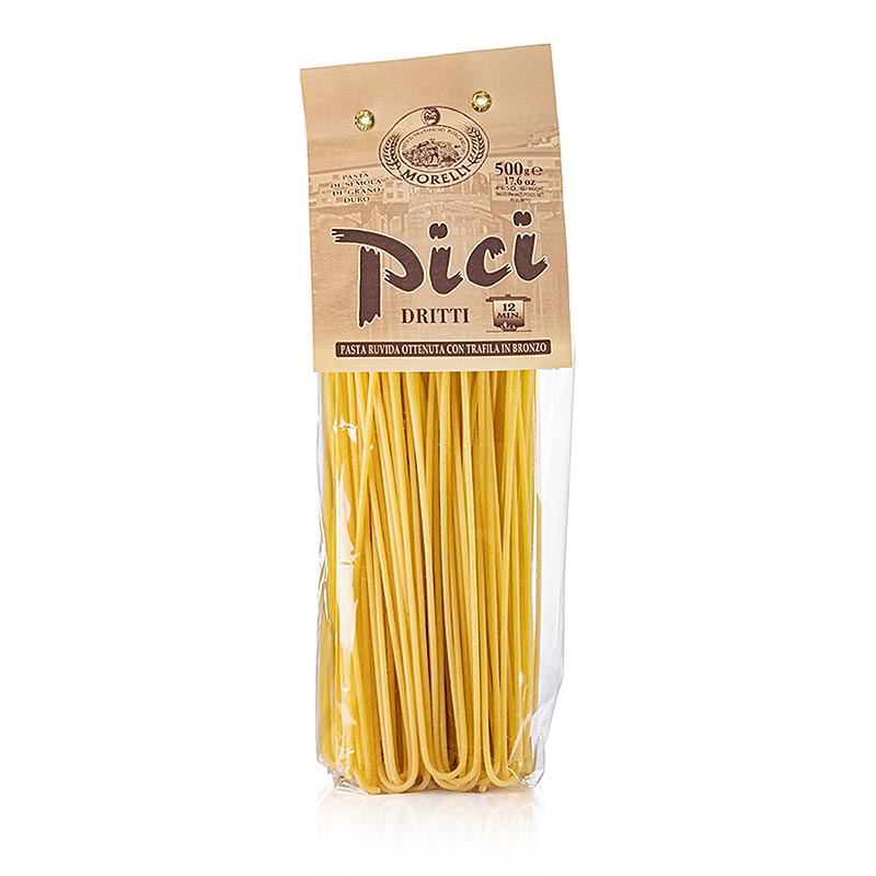 Morelli 1860 Pici Dritti Semola di Grano Duro - 500 g - Beutel