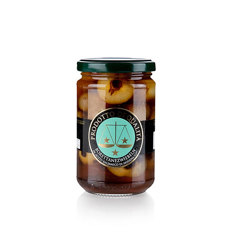 Boretta onions all` Aceto Balsamico, La Bilancia - 280g - Glass