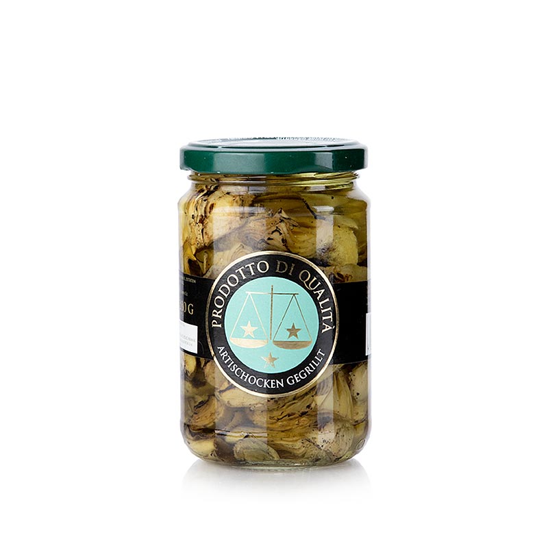 Ingemaakte artisjokken - Carciofi sott`olio, La Bilancia - 280g - Glas