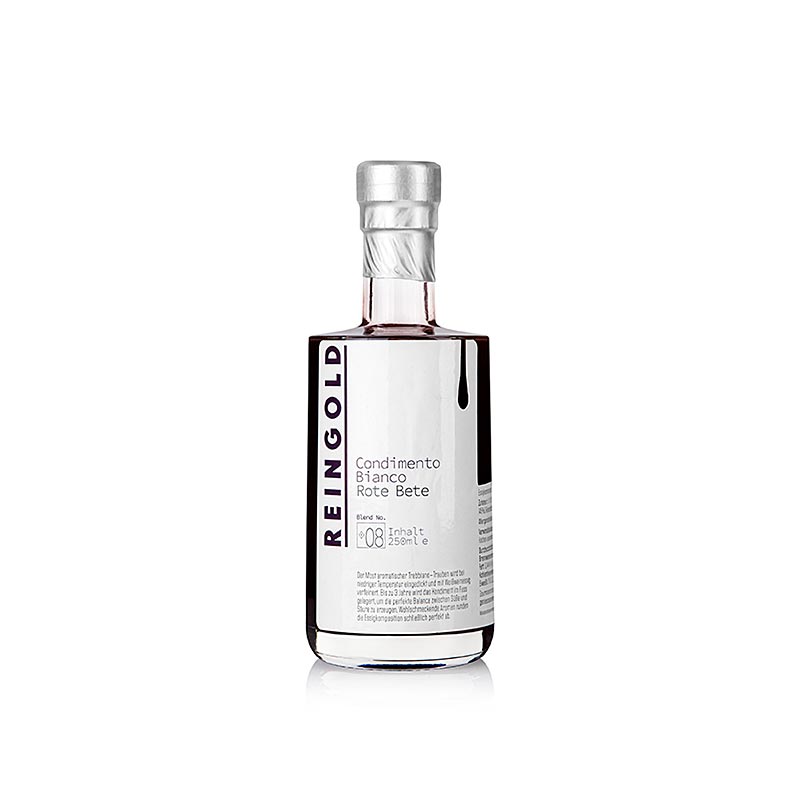 Reingold - Eddike Condimento bianco No. 8 rødbeder - 250 ml - flaske Reingold - Eddike Condimento bianco No. 8 rødbeder - 250 ml - flaske