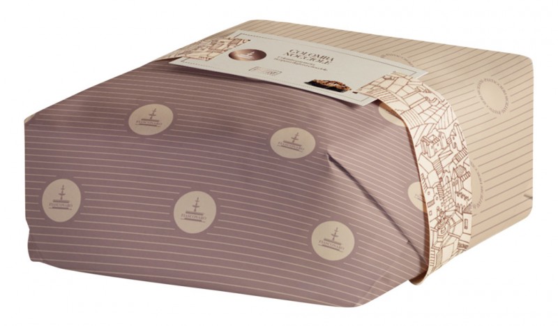 Colomba Nocciole, Traditioneller Oster-Hefekuchen mit Haselnüssen, Fiasconaro - 1.000 g - Stück Colomba Nocciole, Traditioneller Oster-Hefekuchen mit Haselnüssen, Fiasconaro - 1.000 g - Stück