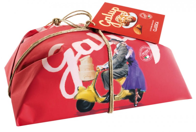 Colomba classica, Traditioneller Hefekuchen, Galup - 750 g - Stück Colomba classica, Traditioneller Hefekuchen, Galup - 750 g - Stück