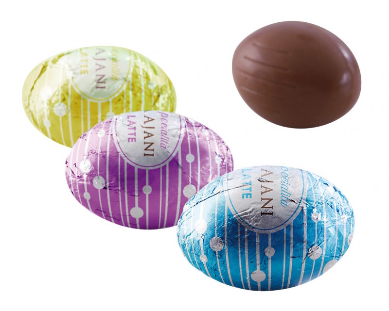 Milk ovette latte sfuso, milk chocolate eggs, Majani - 2 x 500g - kg