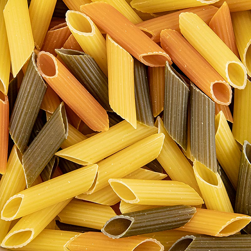 Acolore Fantasia Pasta Penne Tricolore, Casa Rinaldi - 500 g - taske