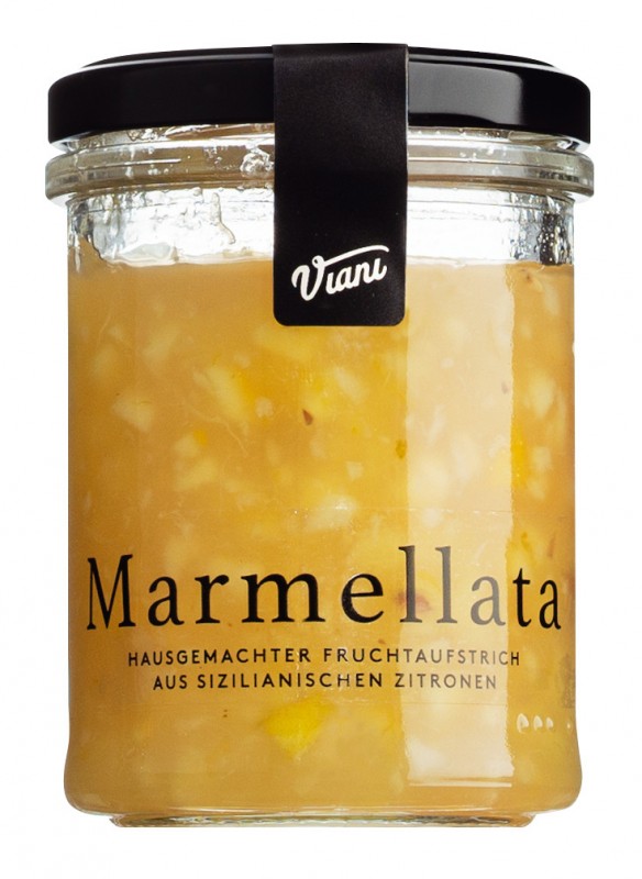 Hjemmelavet citronpålæg, italiensk citronpålæg, Viani - 180 g - Glas