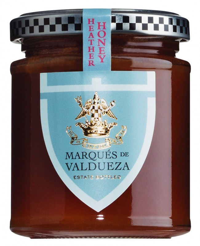 Heather Honey, Heather Blossom Honey, Marques de Valdueza - 256g - Glass