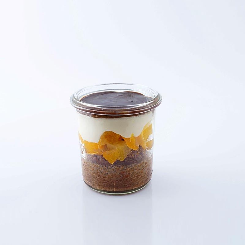 Sachertorte dans un verre - 900g, 12x100ml - Papier carton