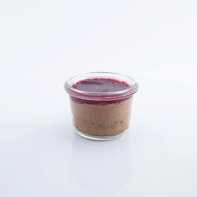Lebkuchen Mousse mit Rumtopfspiegel - 540 g, 12 x 60ml - Karton Lebkuchen Mousse mit Rumtopfspiegel - 540 g, 12 x 60ml - Karton