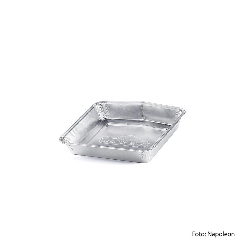 Napoleon grill accessoires - aluminium lekbakken, 16x16.5 cm, voor de TravelQ - 5 stuks - karton