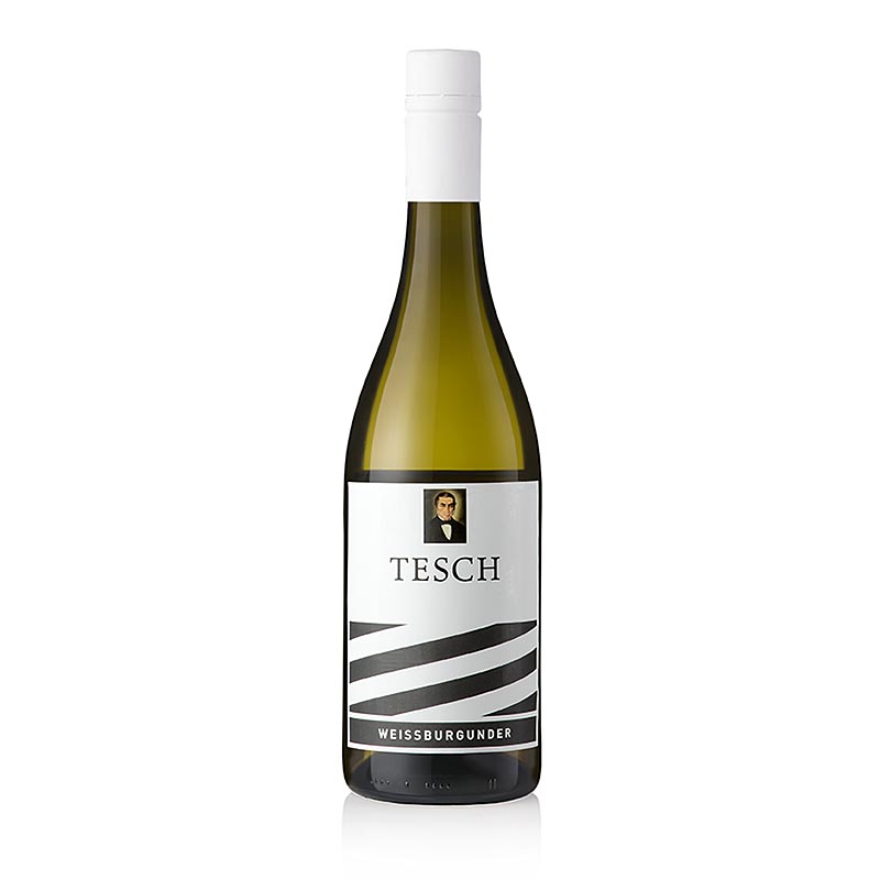 2020er T Weißburgunder, trocken, 13% vol., Tesch - 750 ml - Flasche 2020er T Weißburgunder, trocken, 13% vol., Tesch - 750 ml - Flasche