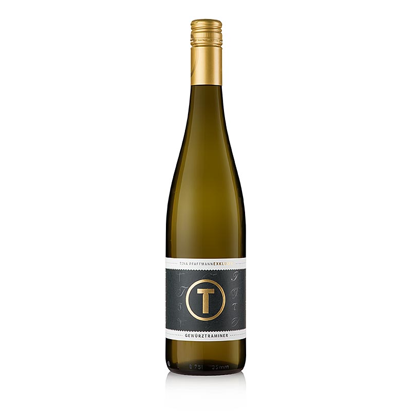 2020er Gewürztraminer Exklusiv, feinherb, 13% vol., Tina Pfaffmann - 750 ml - Flasche 2020er Gewürztraminer Exklusiv, feinherb, 13% vol., Tina Pfaffmann - 750 ml - Flasche