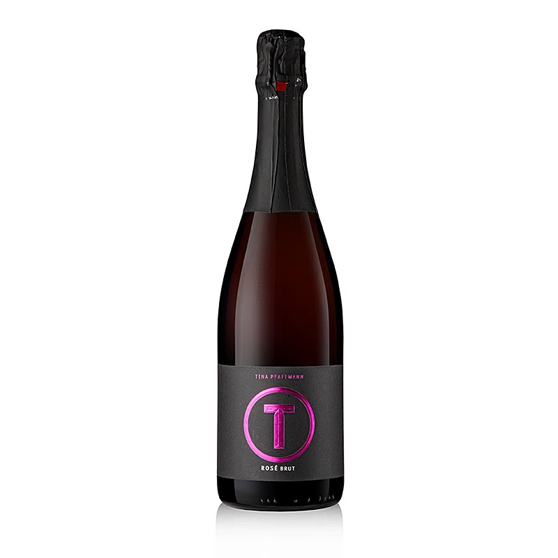 Sekt Rose, brut, 12% vol., Tina Pfaffmann - 750 ml - Flasche