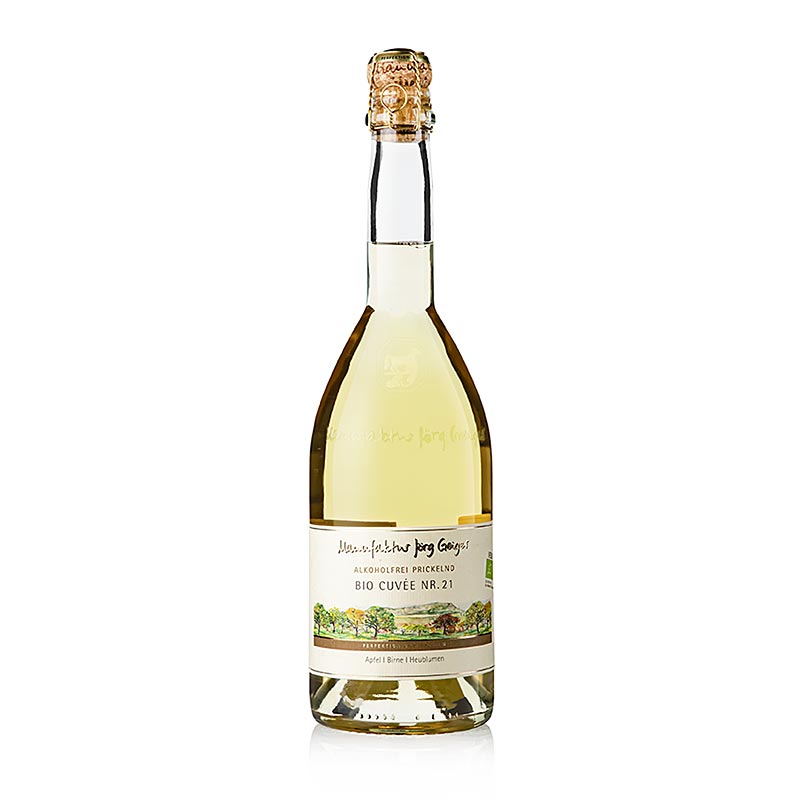 Manufaktur Jörg Geiger Alkoholfrei Prickelnd Cuvee 21, BIO - 750 ml - Flasche