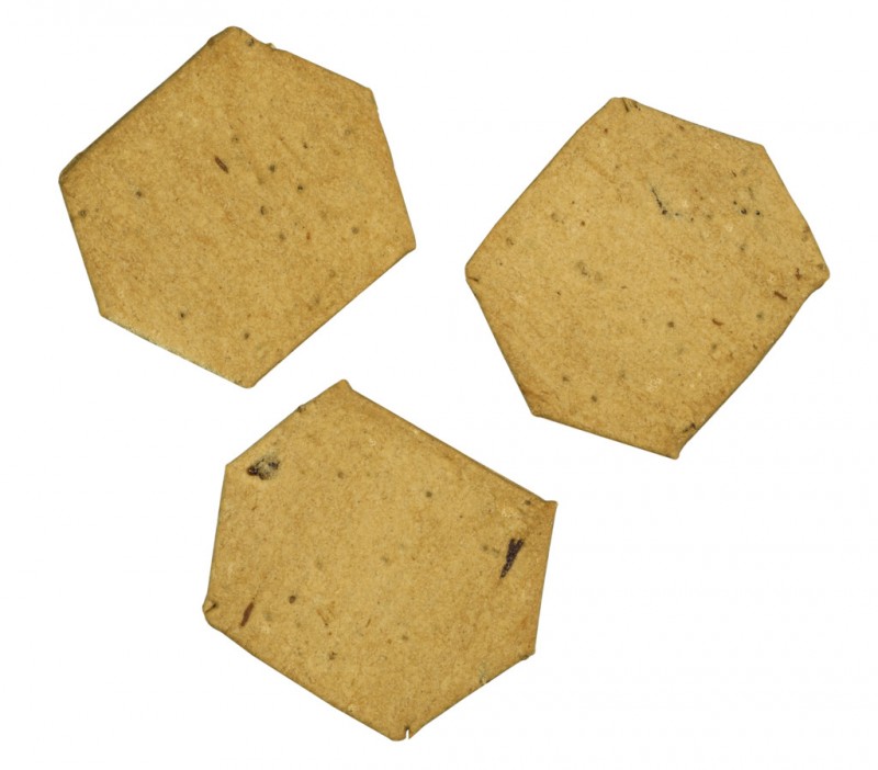 Fig, Honey & Extra Virgin Olive Oil Crackers, Cracker für Käse mit Feige, Honig & Olivenöl, The Fine Cheese Company - 125 g - Packung