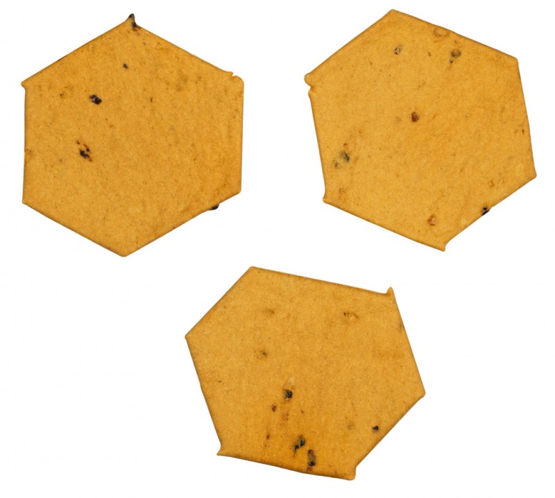Crackers au piment et à l`huile d`olive extra vierge, Crackers au fromage à l`huile d`olive pimentée, The Fine Cheese Company - 125g - pack Crackers au piment et à l`huile d`olive extra vierge, Crackers au fromage à l`huile d`olive pimentée, The Fine Cheese Company - 125g - pack