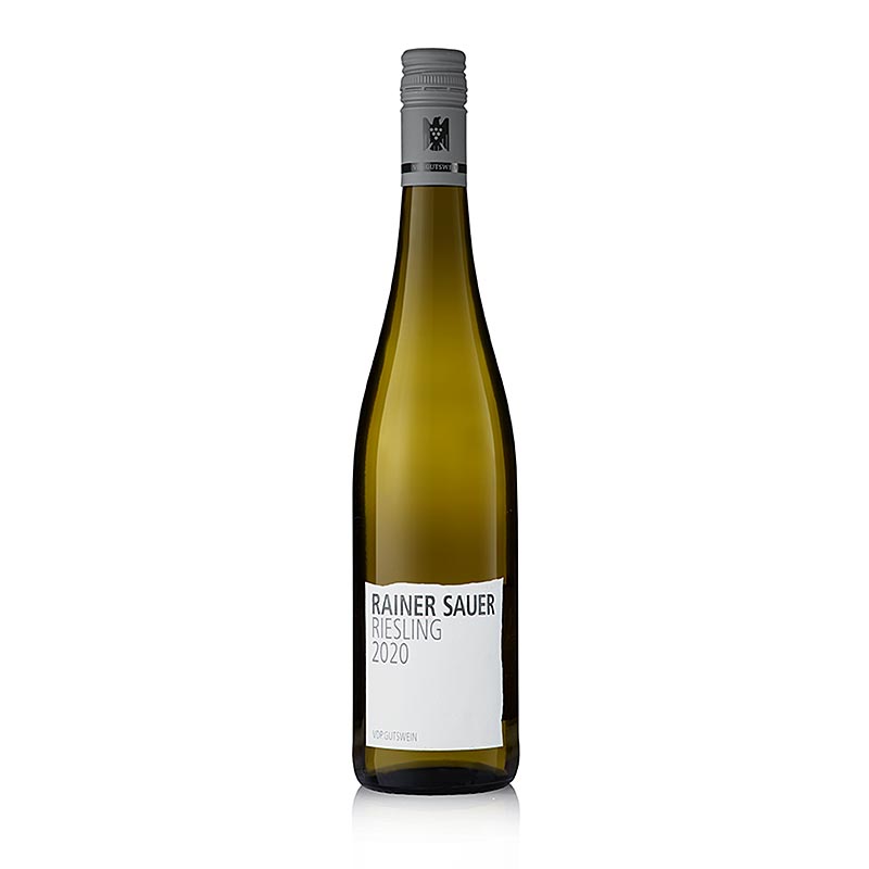 2020er Riesling, trocken, 12% vol., R.Sauer - 750 ml - Flasche 2020er Riesling, trocken, 12% vol., R.Sauer - 750 ml - Flasche