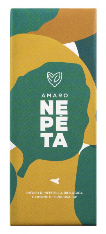 Amaro Nepeta, bitter liqueur made from lemon and mint, Nepeta - 500ml - bottle