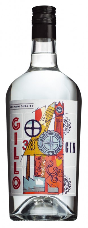 Gin Gillo, Gin, Silvio Carta - 1 l - Flasche