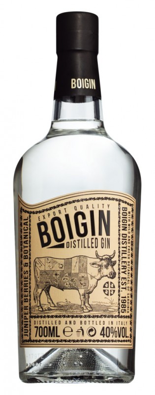 Gin Boigin, Gin, Silvio Carta - 0,7L - fles