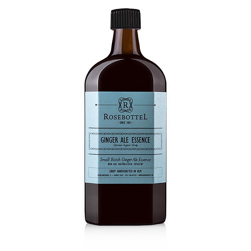 Rosebottel Ginger Ale Essence (Essenz) Sirup - 500 ml - Flasche Rosebottel Ginger Ale Essence (Essenz) Sirup - 500 ml - Flasche