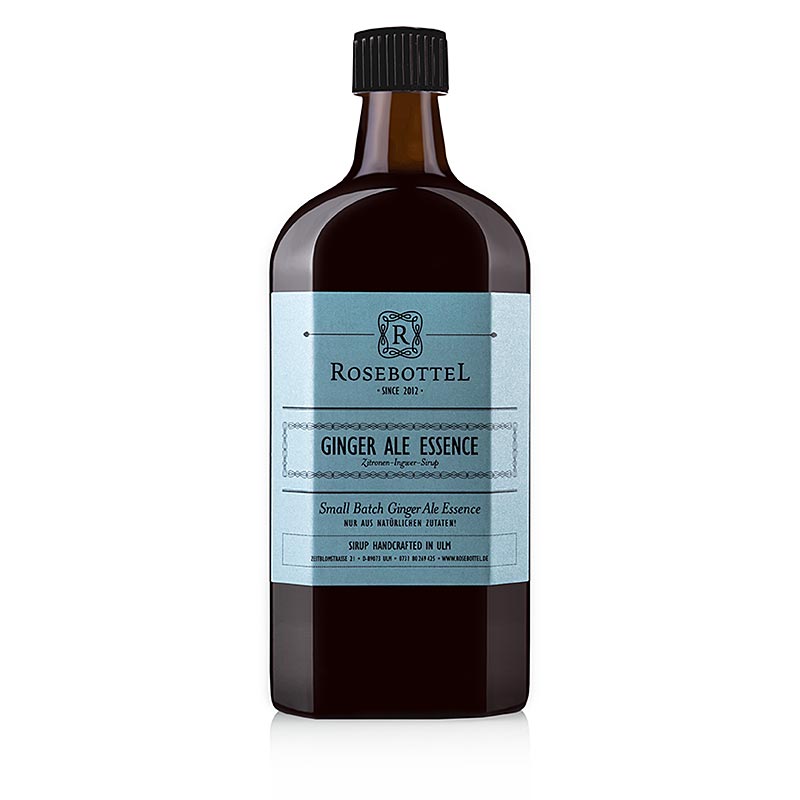 Rosebottel Ginger Ale Essence (essence) syrup - 500ml - bottle