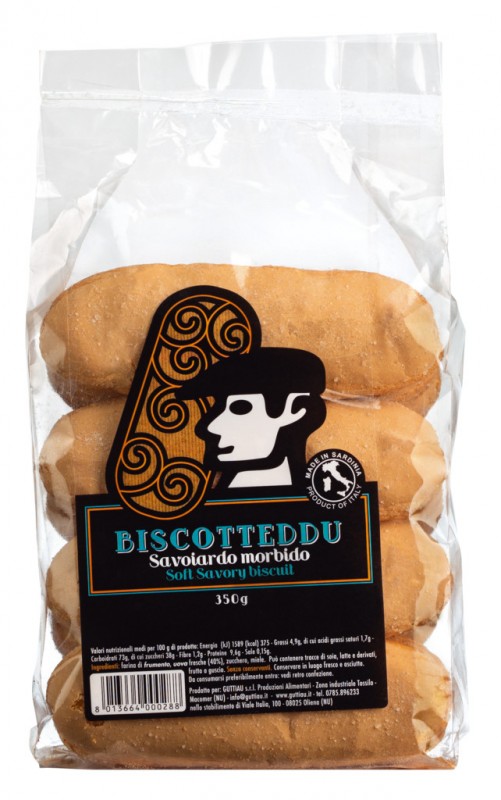 Biscotteddu, sponge cake, su guttiau - 350g - bag