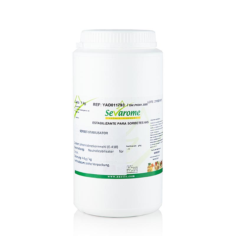 Sevagel 64S Sorbet Stabilisator (Sorbete) Sevarome - 1 kg - Pe-dose Sevagel 64S Sorbet Stabilisator (Sorbete) Sevarome - 1 kg - Pe-dose